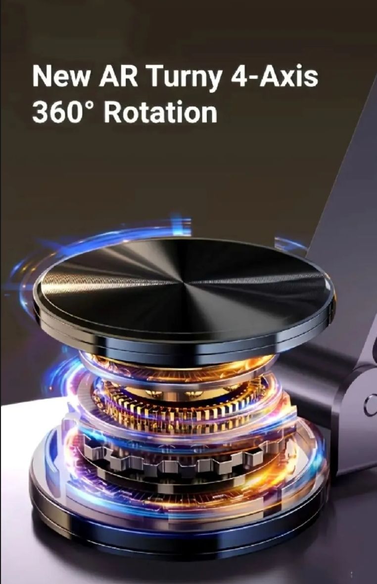 360° Adjustable Mobile & Tablet Desk Stand Holder Clip for TikTok, YouTube Shorts, Live Streaming & Video Recording – Black