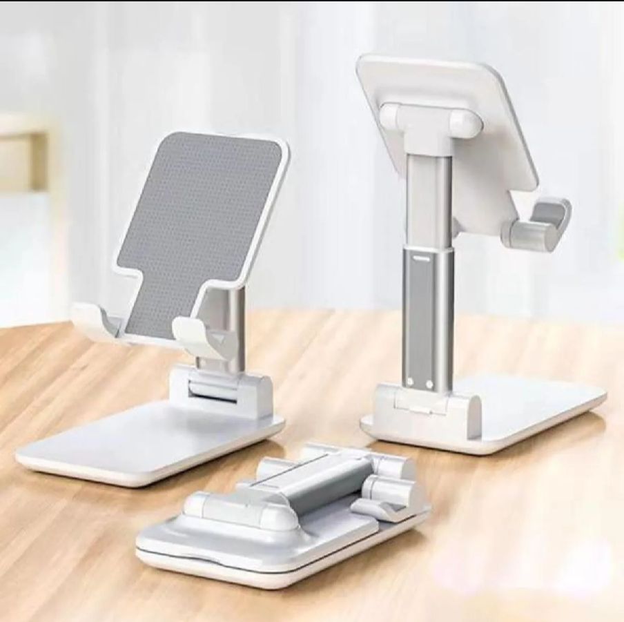 Foldable Mobile Stand – Adjustable Portable Phone Holder for Desk, Bedside & Travel | Compact Sturdy Stand for Hands-Free Viewing, Video Calls & Streaming