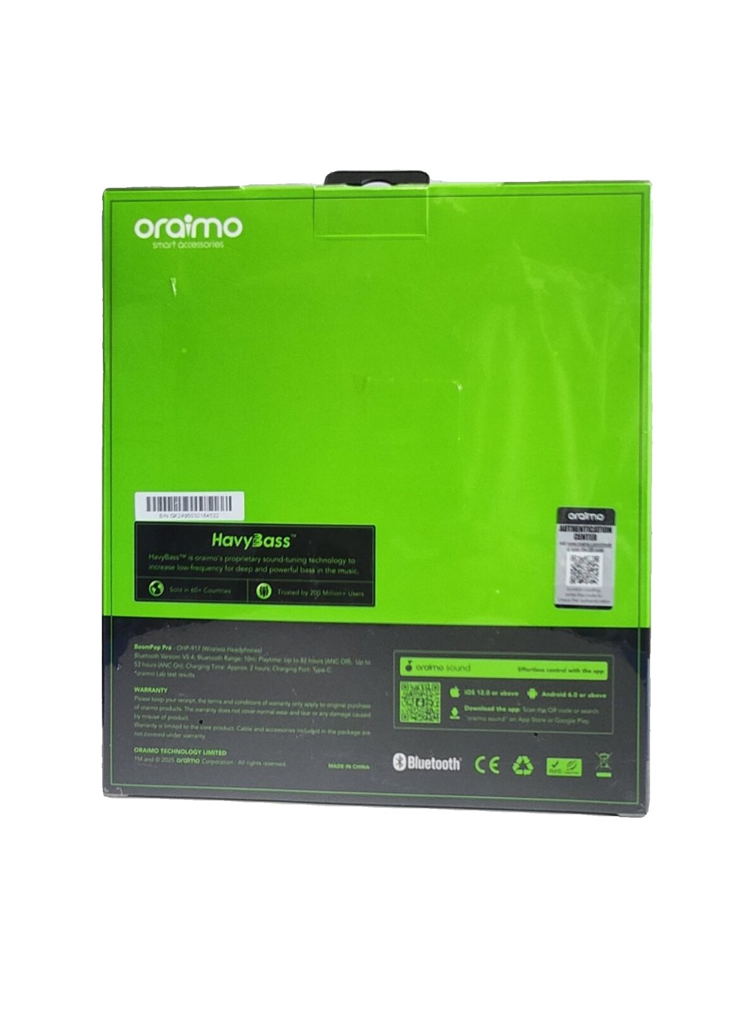 Oraimo Headphone Bluetooth Speaker